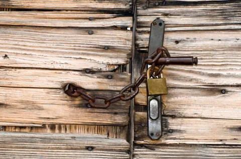 Closed gate Stock Photos