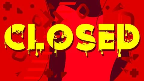 Closed Graffiti tag. Abstract modern street art decoration performed in urban Ilustración de archivo