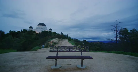 Closed Griffith Park During The Covid19 Pandemic in Los Angeles, California Stock Footage 151233498