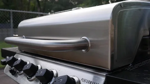 Closed Grill Top Stock Footage 108815674