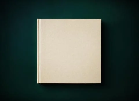 Closed hardcover book Stock Photos