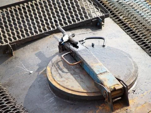 Closed hatchand Stock Photos