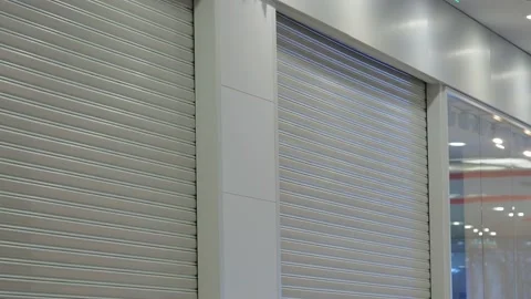 Closed HM store in Russia. Video stock 229295169