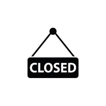 Closed icon - vector Illustration Stock Illustration