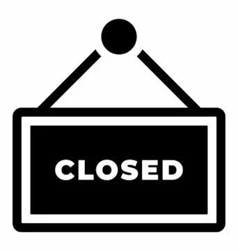 Closed Label Vector Stock Illustration