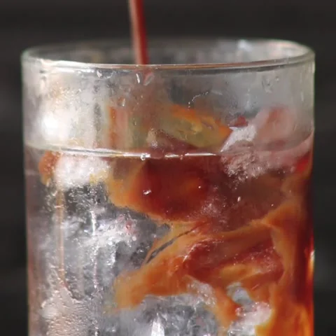 Closed up long black coffee Stock Footage 333289553