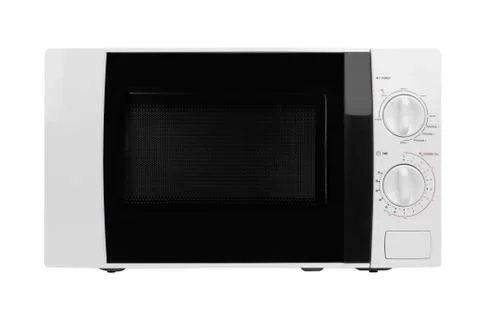 Closed microwave isolated Stock Photos
