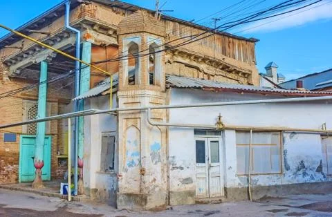 The closed mosque Stockfoto's