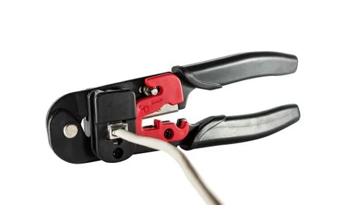 Closed mounting clamp Stock Photos