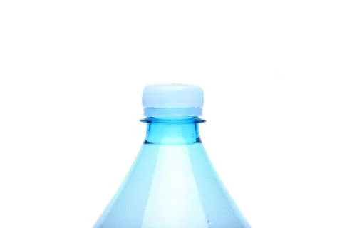Closed neck plastic bottle Stock Photos