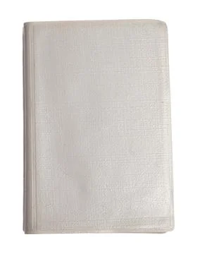 Closed old notepad from 80s Stock-Fotos