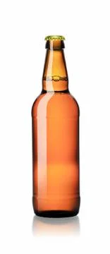 Closed one bottle of beer Stock Photos