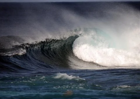 Closed out wave Stock Photos