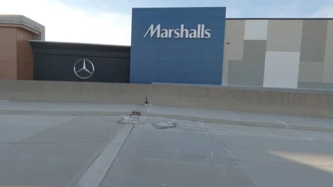 Closed retail shopping mall during COVID 19 coronavirus pandemic lockdown Stock-Footage 146339165