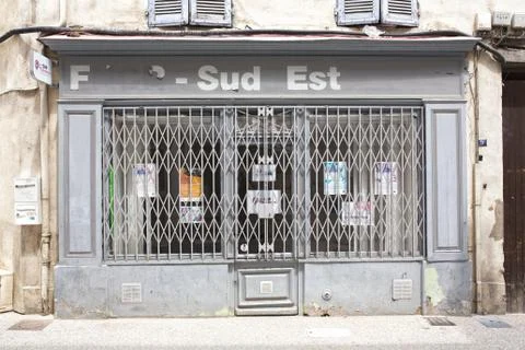 Closed Retail Store Stock Photos
