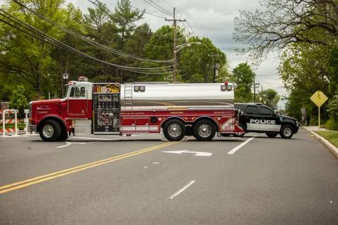 Closed road Stock Photos