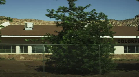 Closed School Stock Footage 62882621