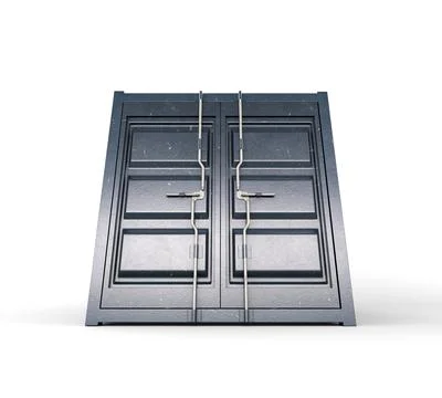 Closed Shipping Container 스톡 일러스트