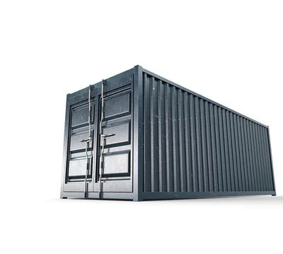 Closed Shipping Container イラスト素材