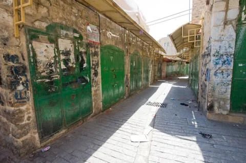 Closed shops Stock Photos