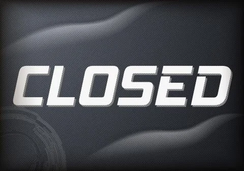 Closed Sign Illustrazione stock