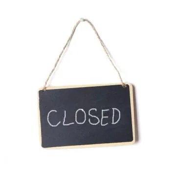Closed sign Stock Photos