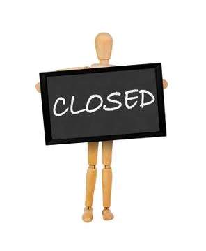 Closed sign Stock Photos