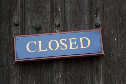 Closed Sign Stock Photos