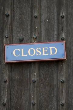 Closed Sign Stock Photos