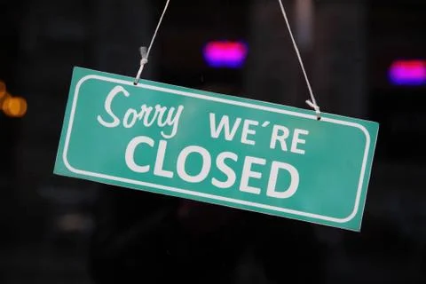 Closed sign Stock Photos
