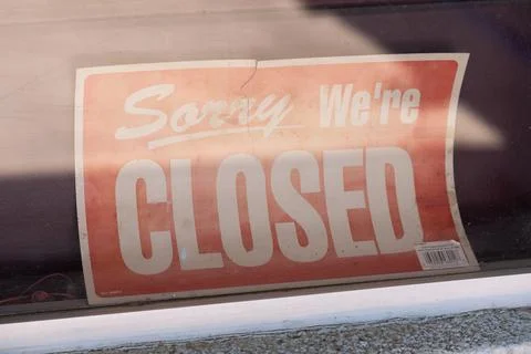 Closed Sign Stock Photos