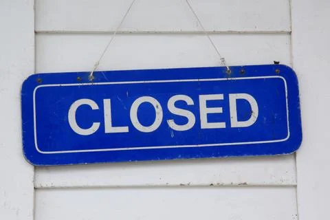 Closed sign Stock Photos