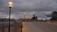 The Closed Sydney Opera House During The Corona Virus Breakout In Sydney, Stock Footage