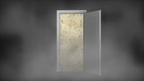 Closed time, time is not available to you. Illustrazione stock