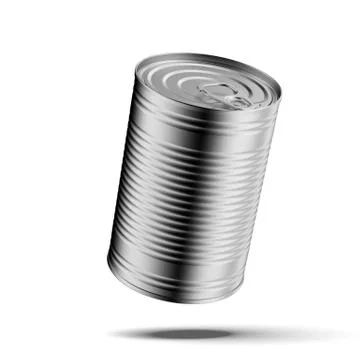 The closed tin can Stock-Illustration