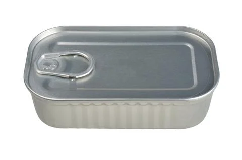 Closed tin can Stock Photos