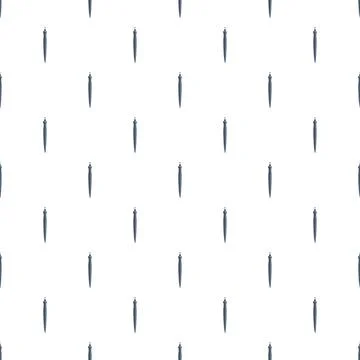 Closed umbrella seamless pattern protecting from rain forecast Illustrazione stock