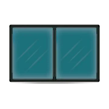 Closed window icon Stock Illustration