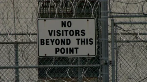 Closed women's maximum security prison 動画素材 8222547