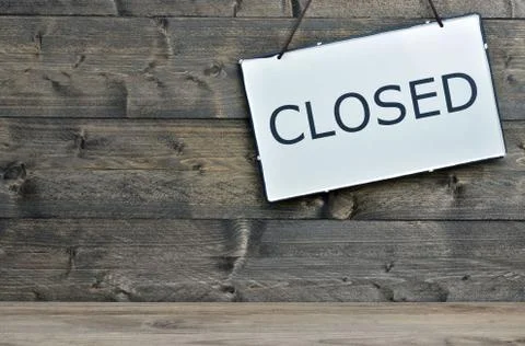 Closed on wooden table Photos