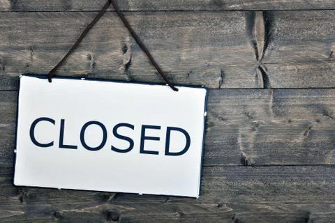 Closed on wooden table Stock Photos