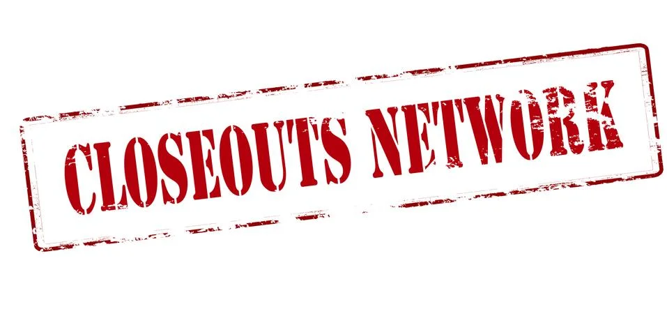 Closeouts network Stock Illustration