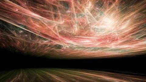 Closer look to a planet Stock Illustration