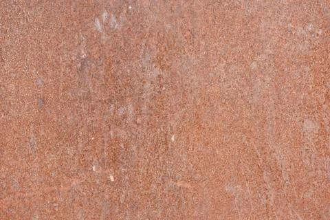 Closer look at the rust on the metal surface. real texture. Stock Photos