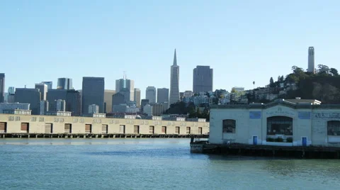 Closer to San Francisco Stock Footage 48593825