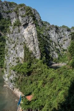 Closer View of Karsts Stock Photos