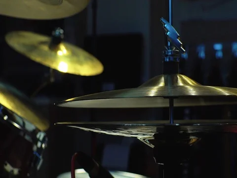 Closes the hi-hat, drumms Stock Footage 73836044