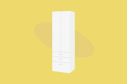 Closet or Wardrobe Stock Illustration