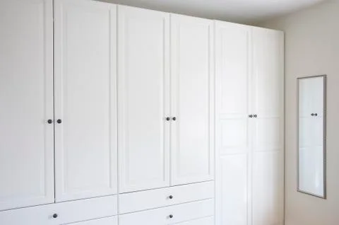 Closets in Dressing Room Stock Photos