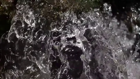 Closeup Abstract Background with Water Stream Stock Footage 72543023